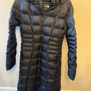 The North Face Women's Long Black Puffer Jacket